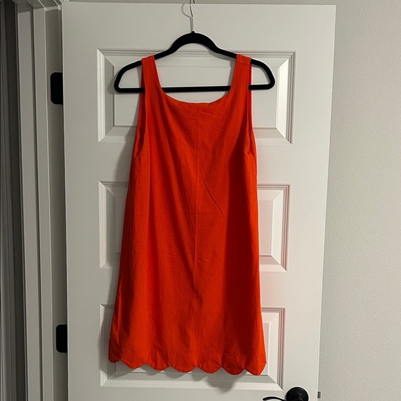 Kate Spade Bright Orange red Dress - Picture 1 of 5